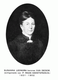 Portret Susanna Leonora barones van Dedem (1831-1902)